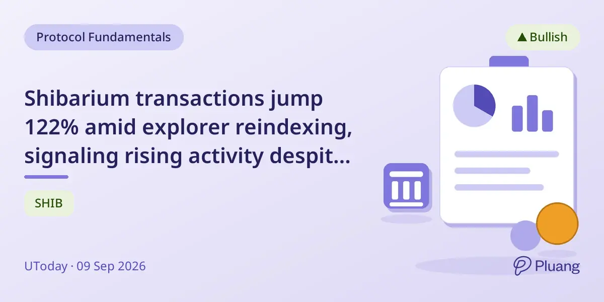 Shibarium transactions jump 122% amid explorer reindexing, signaling rising activity despite technical issues.