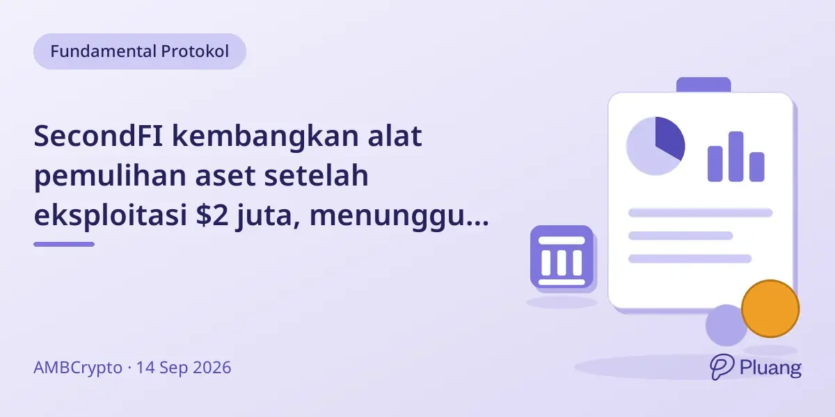 SecondFI kembangkan alat pemulihan aset setelah eksploitasi $2 juta, menunggu audit akhir sebelum diluncurkan.