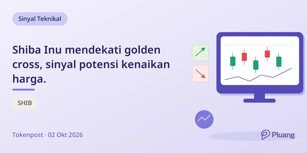 Shiba Inu mendekati golden cross, sinyal potensi kenaikan harga.