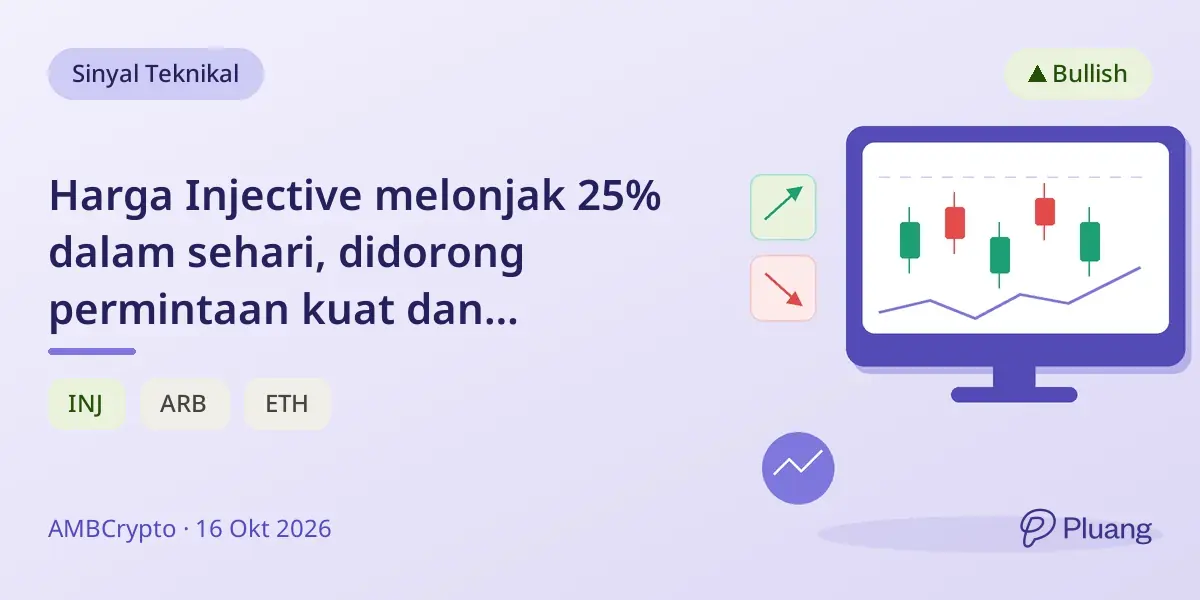Harga Injective melonjak 25% dalam sehari, didorong permintaan kuat dan kemitraan Gulf Labs.
