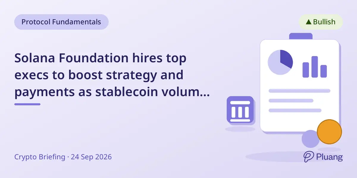 Solana Foundation hires top execs to boost strategy and payments as stablecoin volume hits $5T in 2026