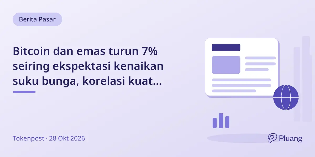 Bitcoin dan emas turun 7% seiring ekspektasi kenaikan suku bunga, korelasi kuat langka terjadi.