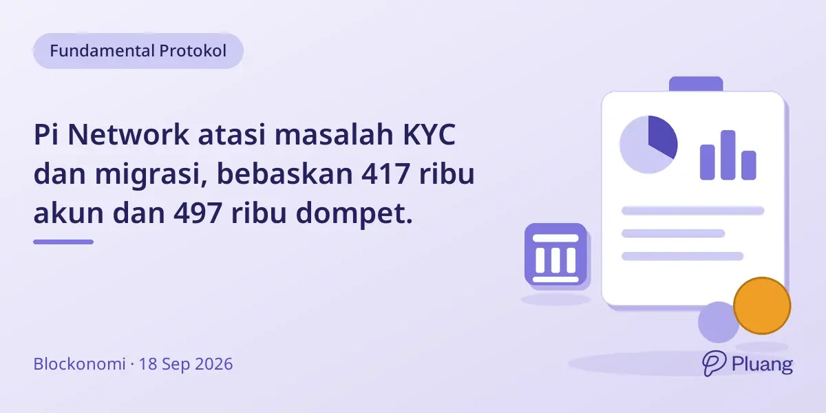 Pi Network atasi masalah KYC dan migrasi, bebaskan 417 ribu akun dan 497 ribu dompet.