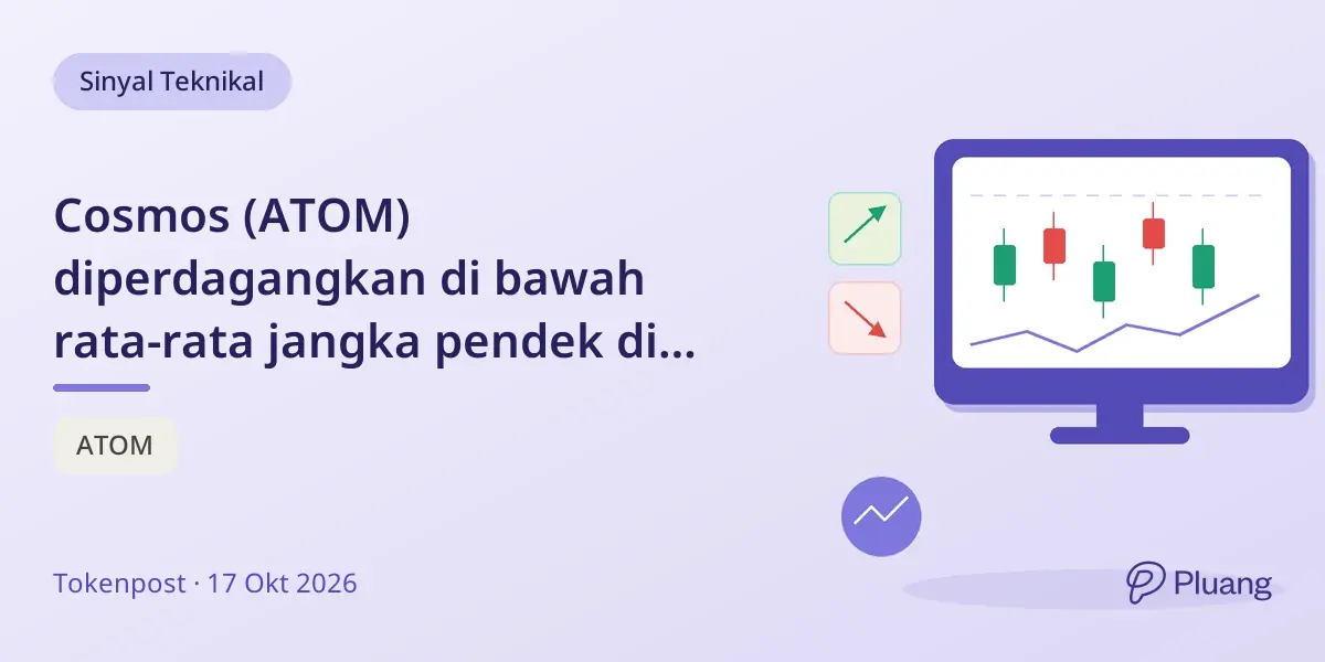 Cosmos (ATOM) diperdagangkan di bawah rata-rata jangka pendek di $1,73, proyeksi akhir tahun $1,85.