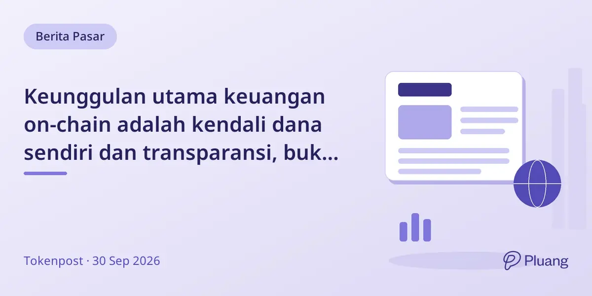 Keunggulan utama keuangan on-chain adalah kendali dana sendiri dan transparansi, bukan hanya trading 24/7, kata co-founder Hyperliquid.