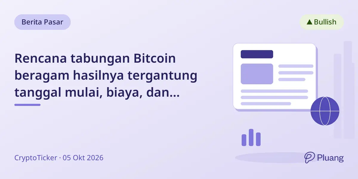 Rencana tabungan Bitcoin beragam hasilnya tergantung tanggal mulai, biaya, dan aturan pajak Jerman.