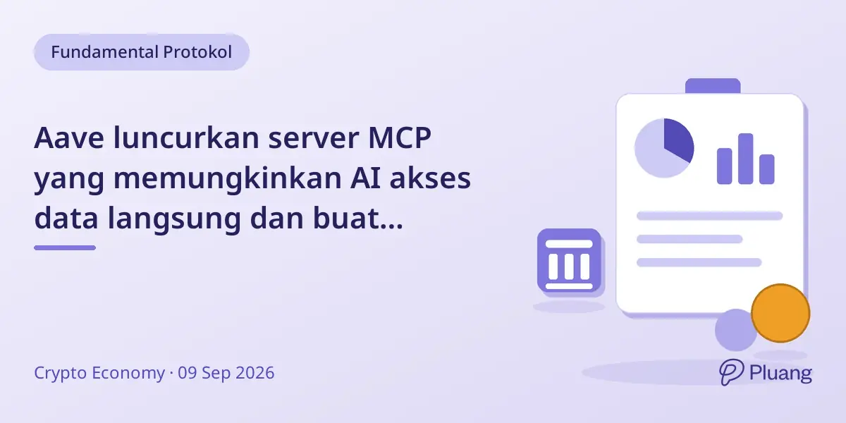 Aave luncurkan server MCP yang memungkinkan AI akses data langsung dan buat transaksi.