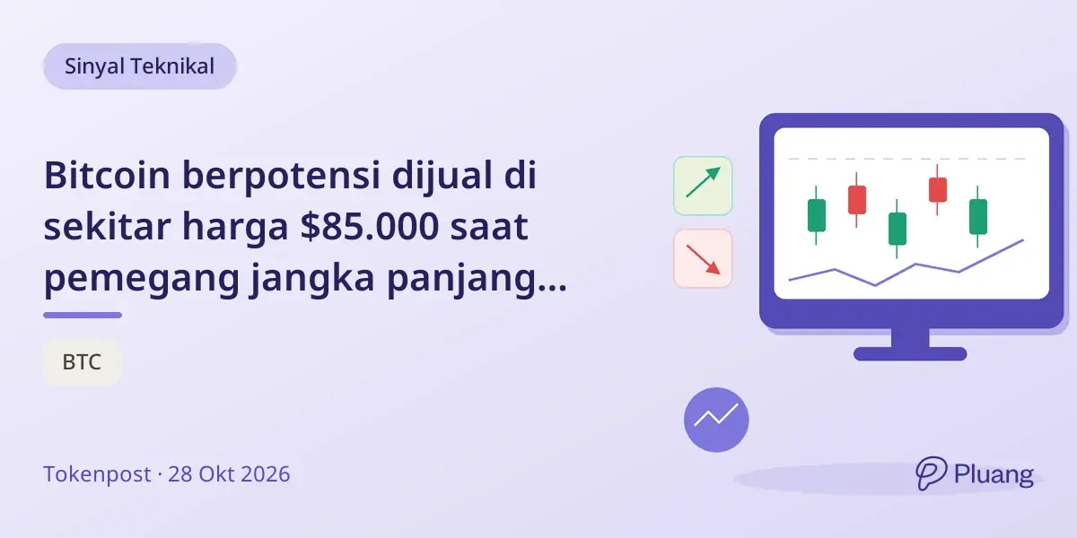 Bitcoin berpotensi dijual di sekitar harga $85.000 saat pemegang jangka panjang ingin impas.