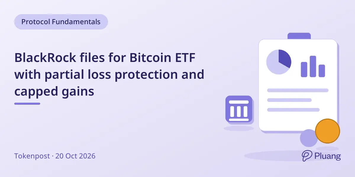 BlackRock files for Bitcoin ETF with partial loss protection and capped gains