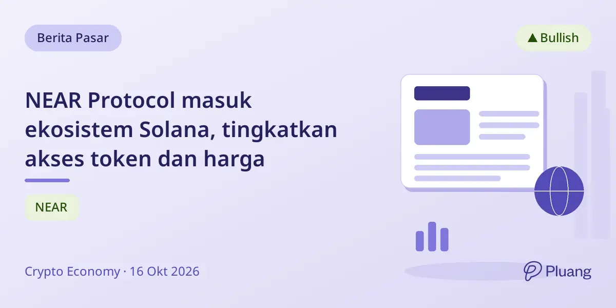 NEAR Protocol masuk ekosistem Solana, tingkatkan akses token dan harga