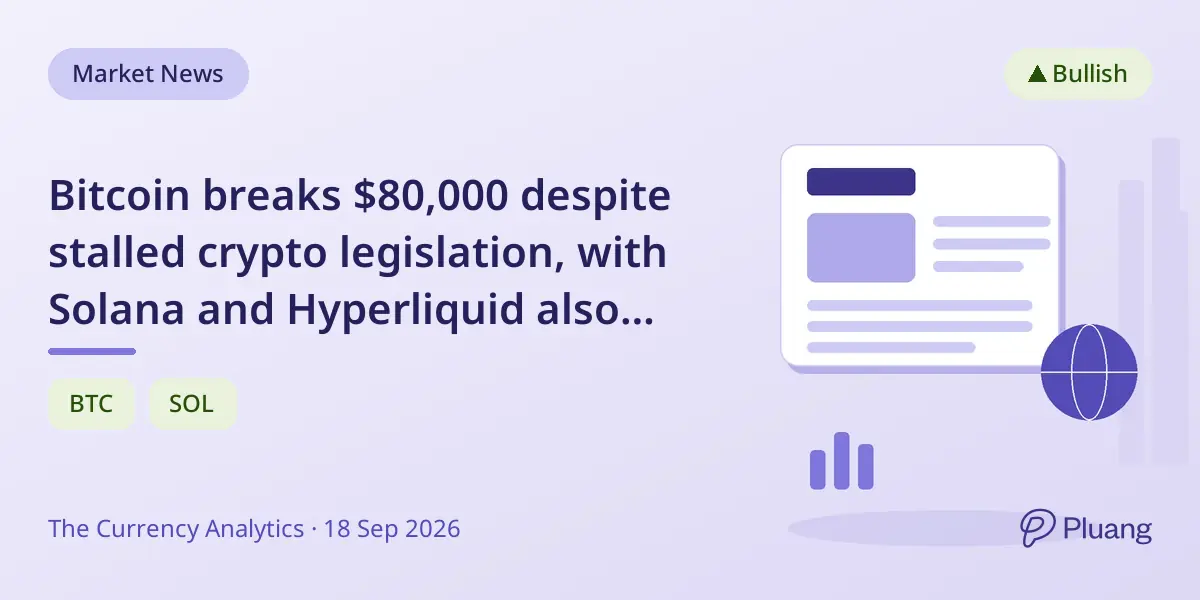 Bitcoin breaks $80,000 despite stalled crypto l...