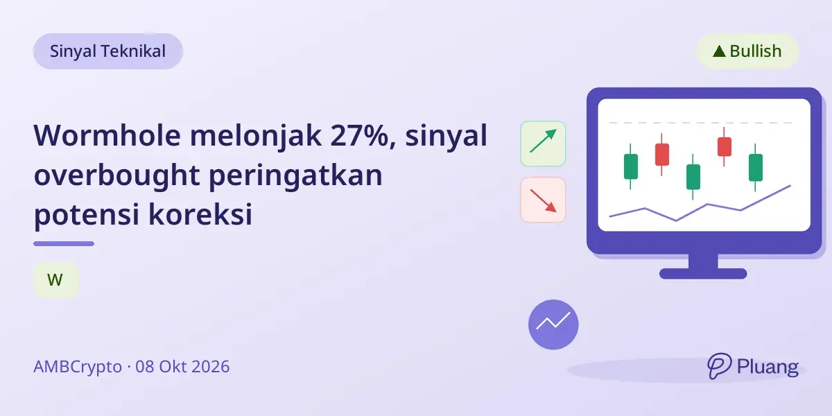 Wormhole melonjak 27%, sinyal overbought peringatkan potensi koreksi