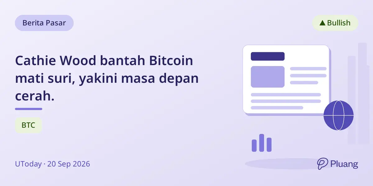 Cathie Wood bantah Bitcoin mati suri, yakini masa depan cerah.