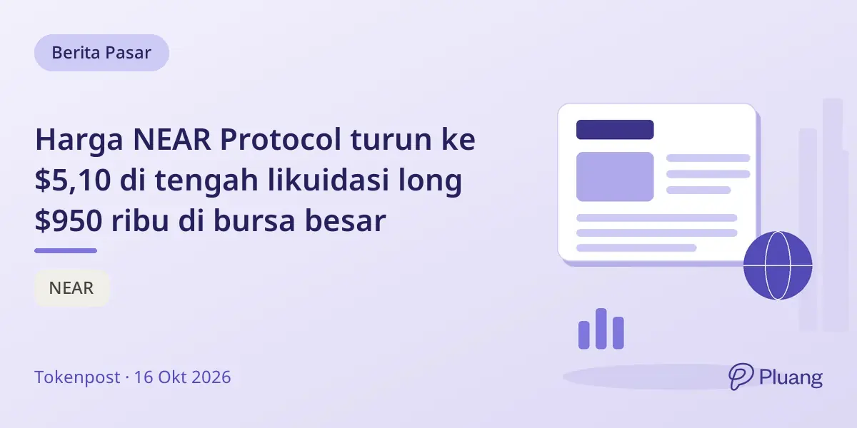 Harga NEAR Protocol turun ke $5,10 di tengah likuidasi long $950 ribu di bursa besar
