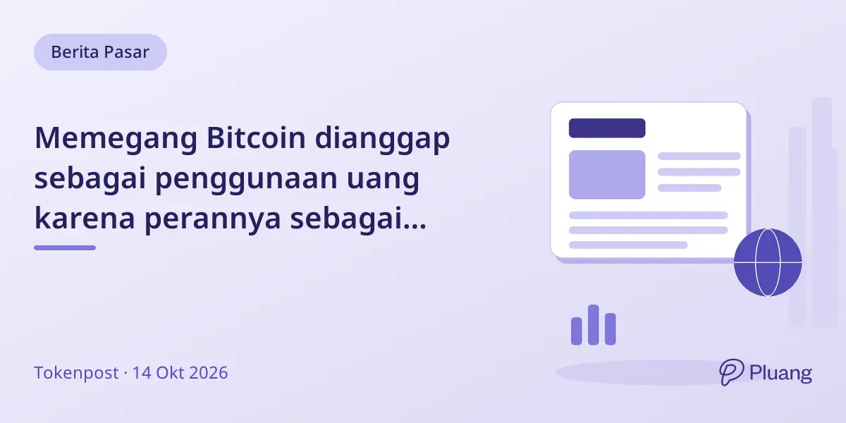 Memegang Bitcoin dianggap sebagai penggunaan uang karena perannya sebagai penyimpan nilai, kata Saifedean Ammous.