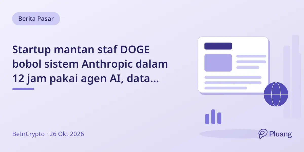 Startup mantan staf DOGE bobol sistem Anthropic dalam 12 jam pakai agen AI, data sensitif terekspos.