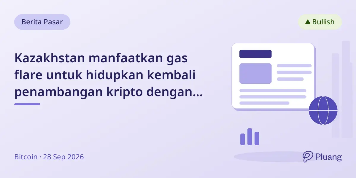 Kazakhstan manfaatkan gas flare untuk hidupkan kembali penambangan kripto dengan energi murah dan ramah lingkungan.