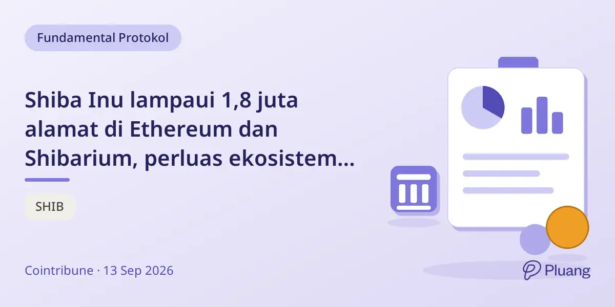Shiba Inu lampaui 1,8 juta alamat di Ethereum dan Shibarium, perluas ekosistem kripto.