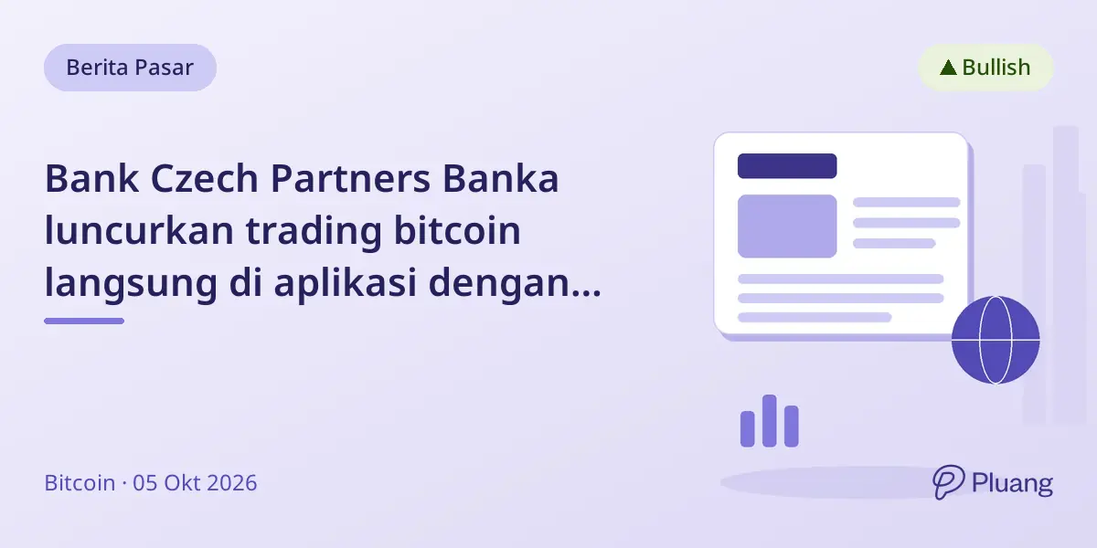 Bank Czech Partners Banka luncurkan trading bitcoin langsung di aplikasi dengan biaya rendah.