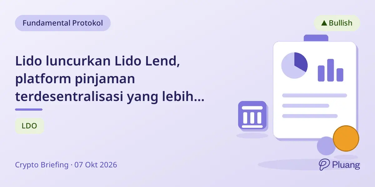 Lido luncurkan Lido Lend, platform pinjaman terdesentralisasi yang lebih aman, pada Q4 2026.