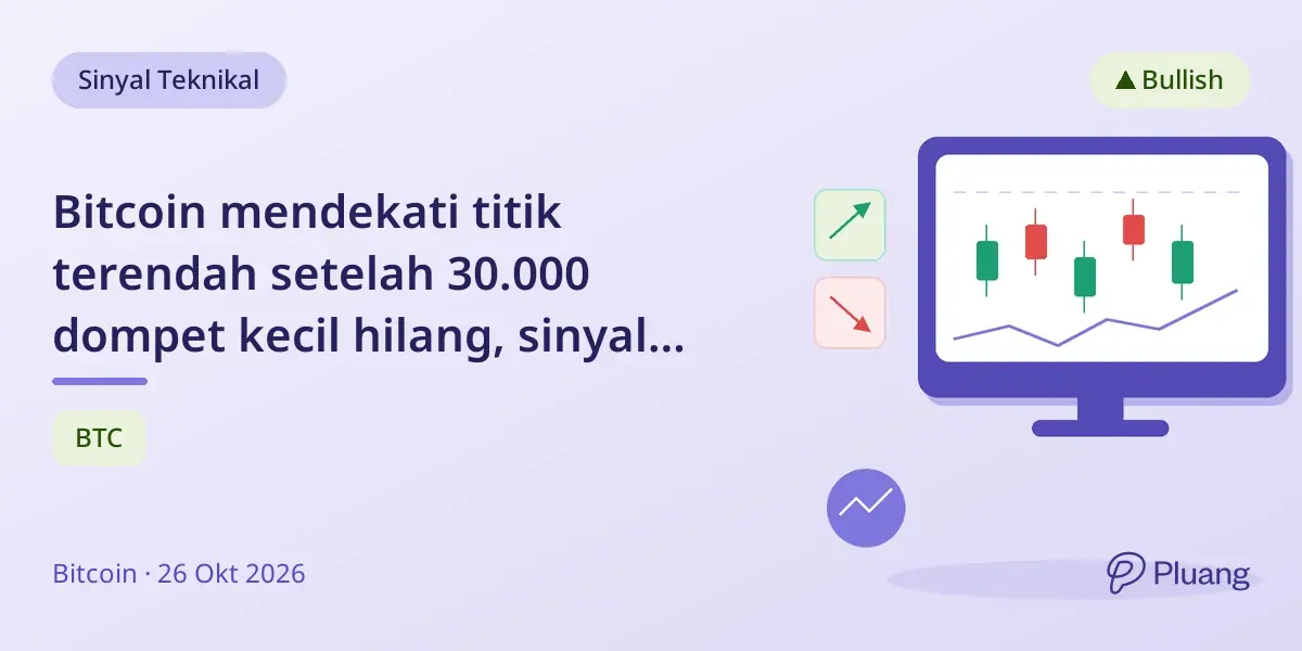 Bitcoin mendekati titik terendah setelah 30.000 dompet kecil hilang, sinyal pemulihan di atas dukungan $80K.