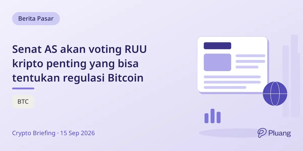 Senat AS akan voting RUU kripto penting yang bisa tentukan regulasi Bitcoin