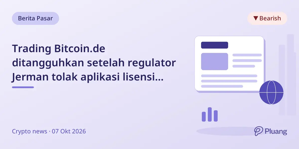 Trading Bitcoin.de ditangguhkan setelah regulator Jerman tolak aplikasi lisensi crypto futurum bank