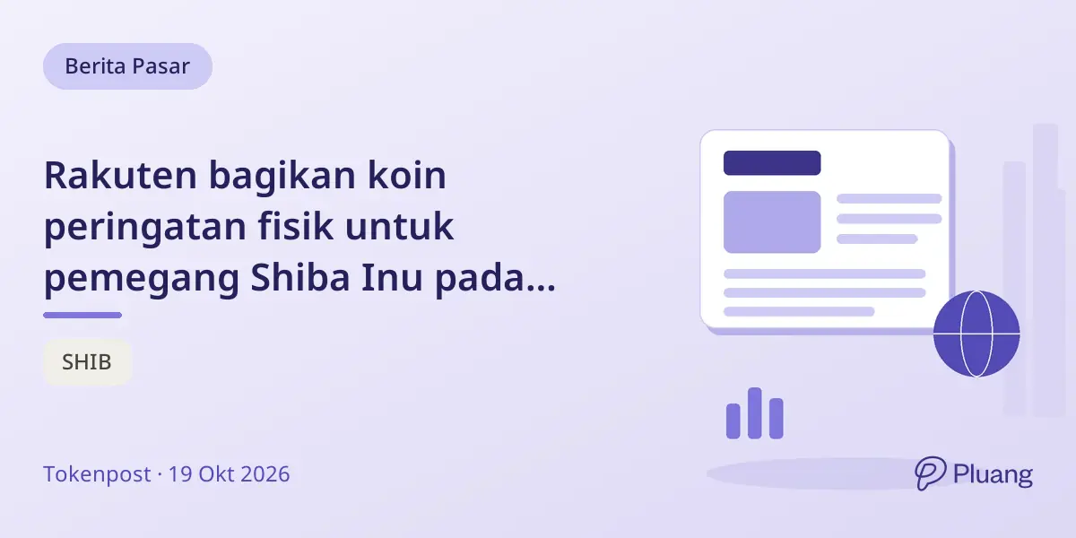Rakuten bagikan koin peringatan fisik untuk pemegang Shiba Inu pada seminar 3 November