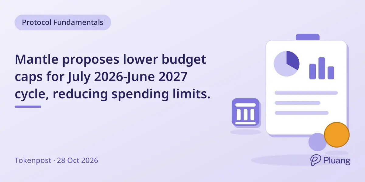 Mantle proposes lower budget caps for July 2026-June 2027 cycle, reducing spending limits.