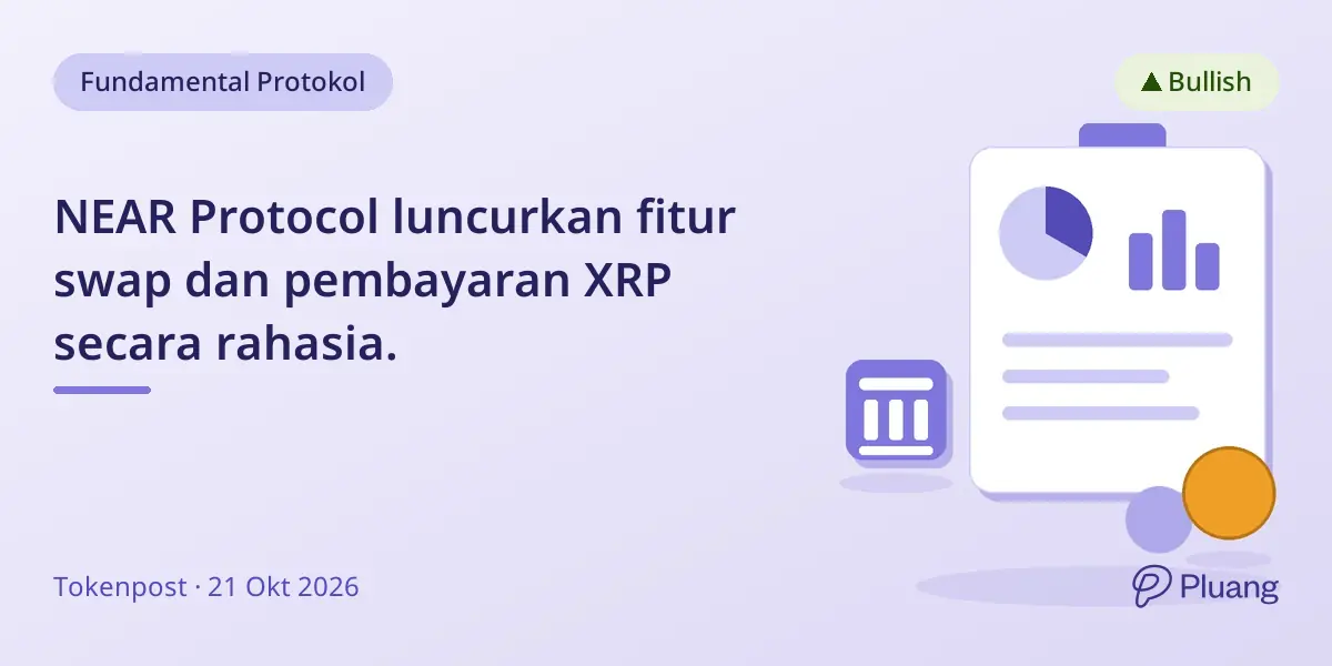 NEAR Protocol luncurkan fitur swap dan pembayaran XRP secara rahasia.