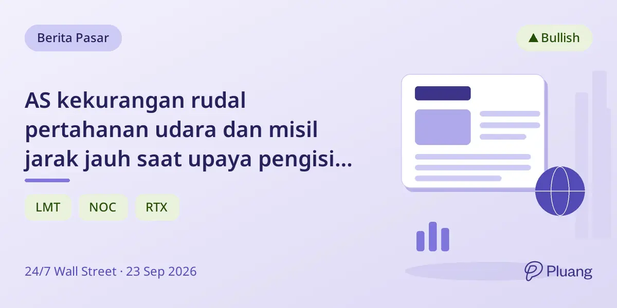 AS kekurangan rudal pertahanan udara dan misil jarak jauh saat upaya pengisian ulang Pentagon meningkat.