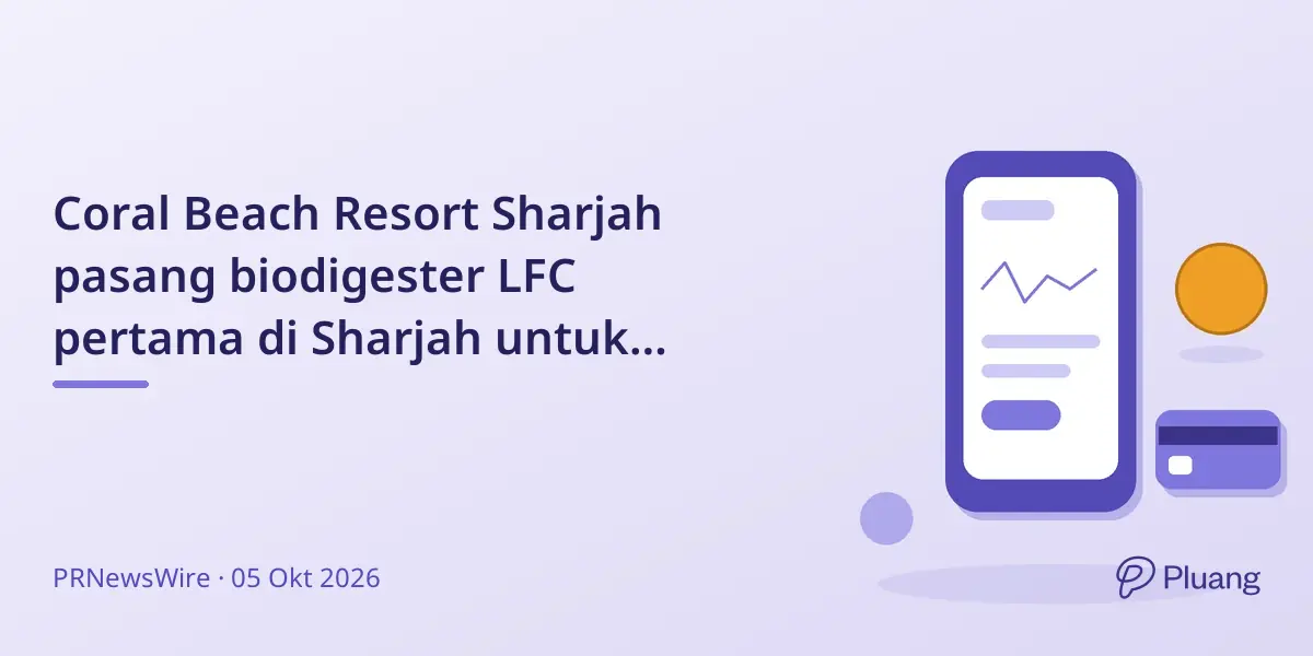 Coral Beach Resort Sharjah pasang biodigester LFC pertama di Sharjah untuk kelola limbah makanan