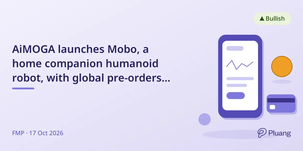 AiMOGA launches Mobo, a home companion humanoid robot, with global pre-orders starting at 2026 Chery Summit