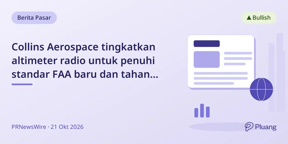 Collins Aerospace tingkatkan altimeter radio untuk penuhi standar FAA baru dan tahan gangguan 5G.