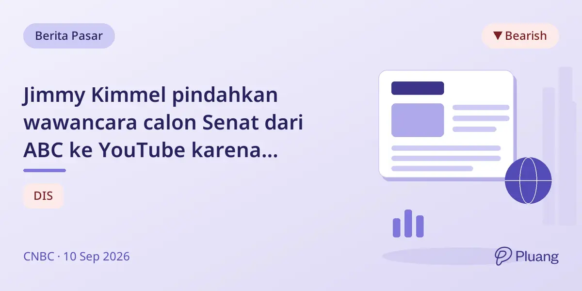 Jimmy Kimmel pindahkan wawancara calon Senat dari ABC ke YouTube karena tekanan FCC