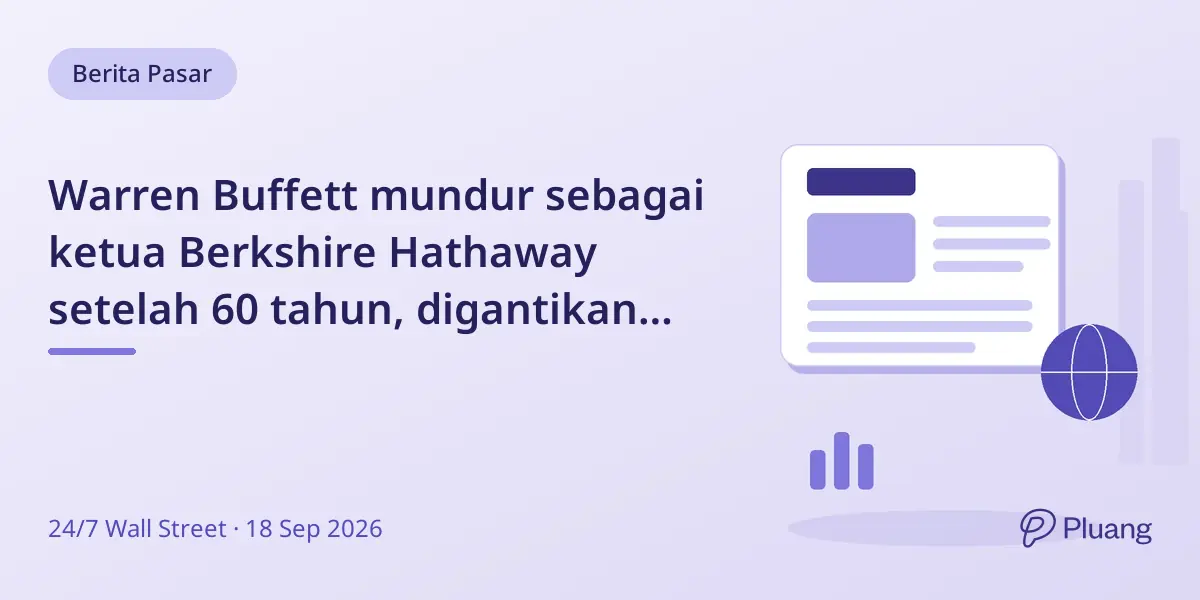 Warren Buffett mundur sebagai ketua Berkshire Hathaway setelah 60 tahun, digantikan putranya Howard.