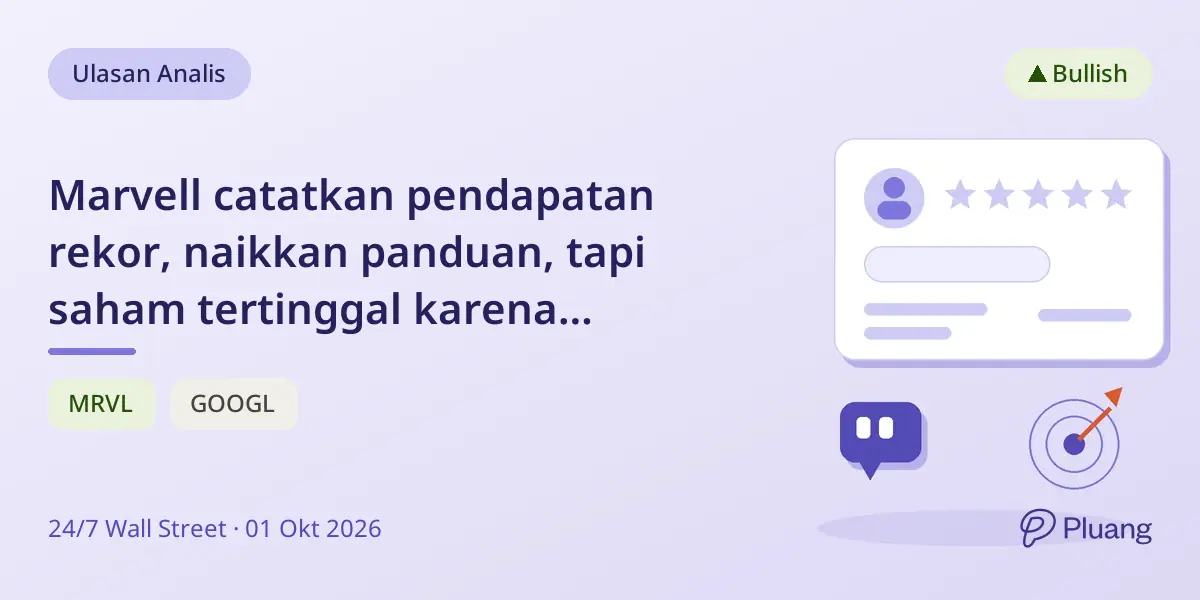 Marvell catatkan pendapatan rekor, naikkan panduan, tapi saham tertinggal karena penurunan sektor AI.