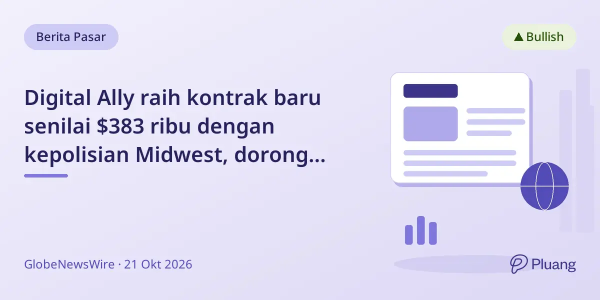 Digital Ally raih kontrak baru senilai $383 ribu dengan kepolisian Midwest, dorong pertumbuhan teknologi keselamatan Cycurion.