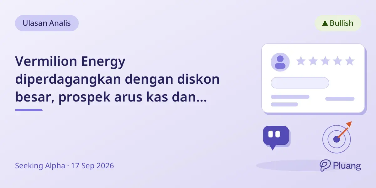 Vermilion Energy diperdagangkan dengan diskon besar, prospek arus kas dan dividen kuat menanti.