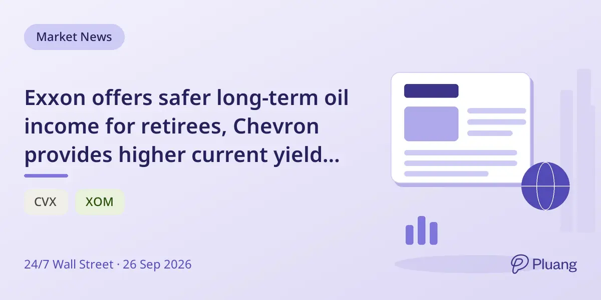Exxon offers safer long-term oil income for retirees, Chevron provides higher current yield but with more risk.