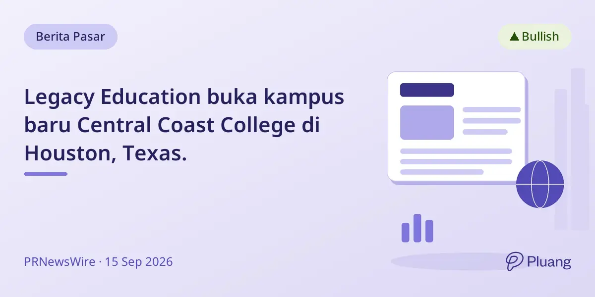 Legacy Education buka kampus baru Central Coast College di Houston, Texas.