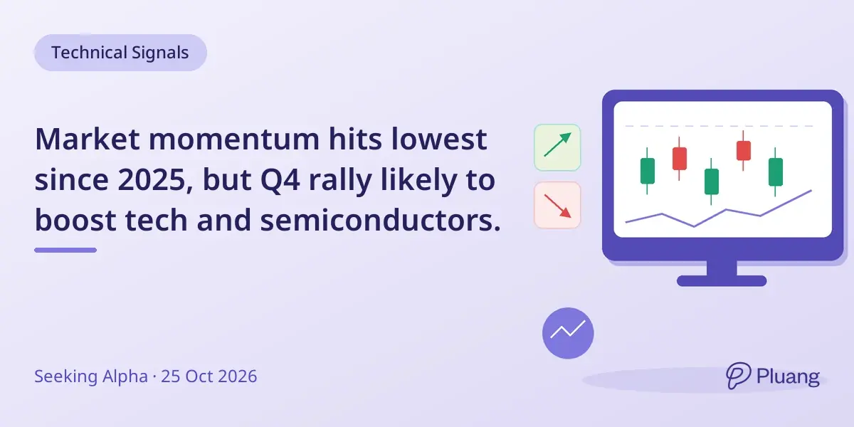 Market momentum hits lowest since 2025, but Q4 rally likely to boost tech and semiconductors.