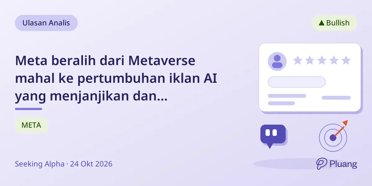 Meta beralih dari Metaverse mahal ke pertumbuhan iklan AI yang menjanjikan dan kemitraan perdagangan.