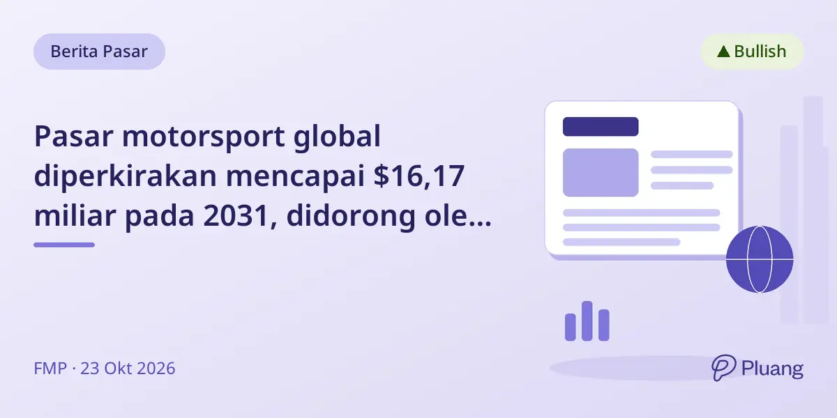 Pasar motorsport global diperkirakan mencapai $16,17 miliar pada 2031, didorong oleh streaming dan sponsor.