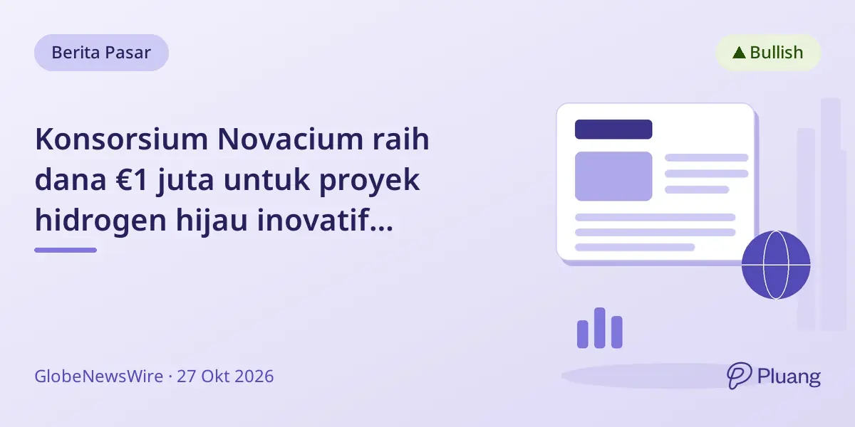 Konsorsium Novacium raih dana €1 juta untuk proyek hidrogen hijau inovatif METAGENE™
