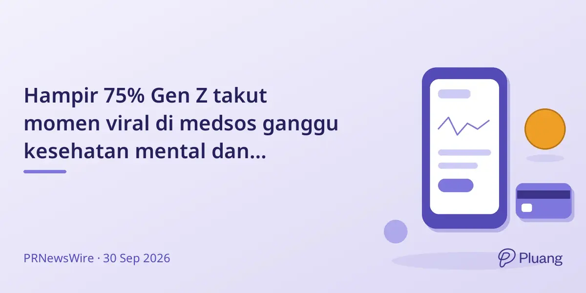 Hampir 75% Gen Z takut momen viral di medsos ganggu kesehatan mental dan kehidupan sosial mereka.