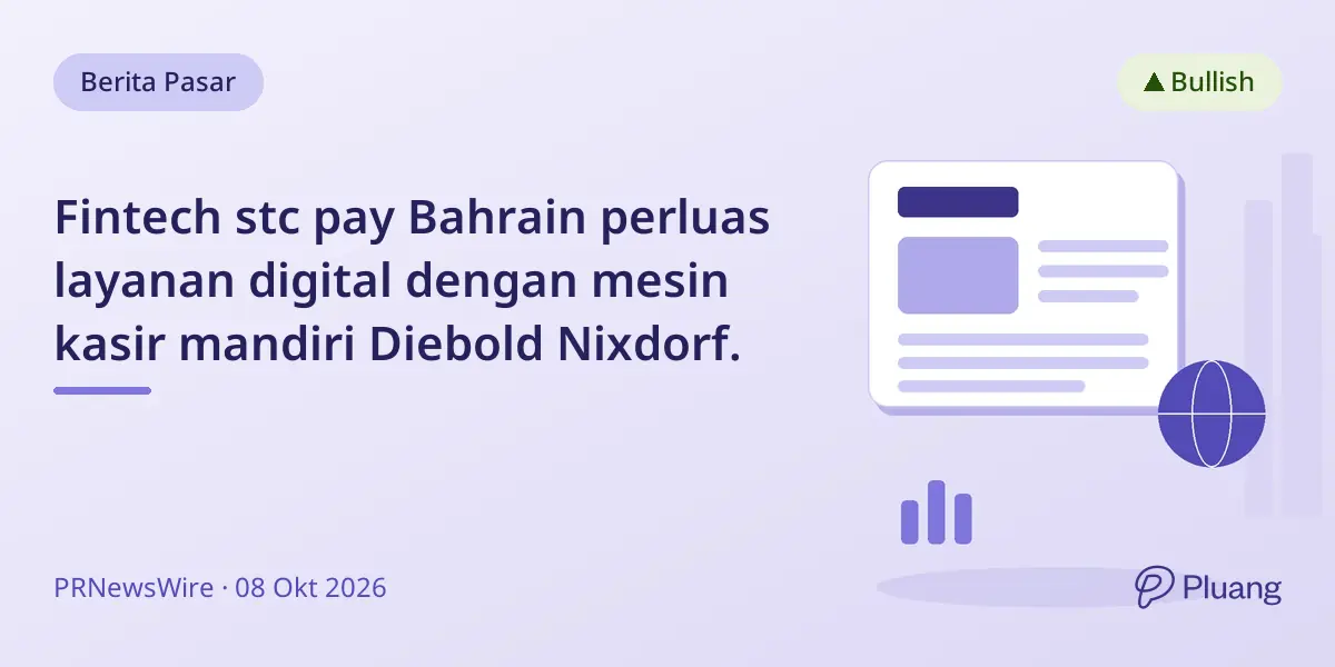 Fintech stc pay Bahrain perluas layanan digital dengan mesin kasir mandiri Diebold Nixdorf.