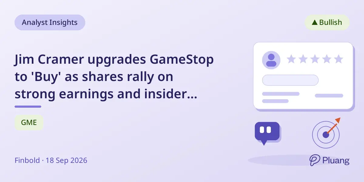 Jim Cramer upgrades GameStop to 'Buy' as shares rally on strong earnings and insider buying.