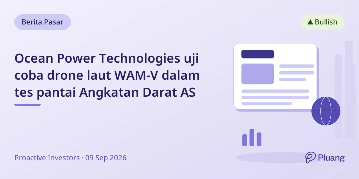 Ocean Power Technologies uji coba drone laut WAM-V dalam tes pantai Angkatan Darat AS