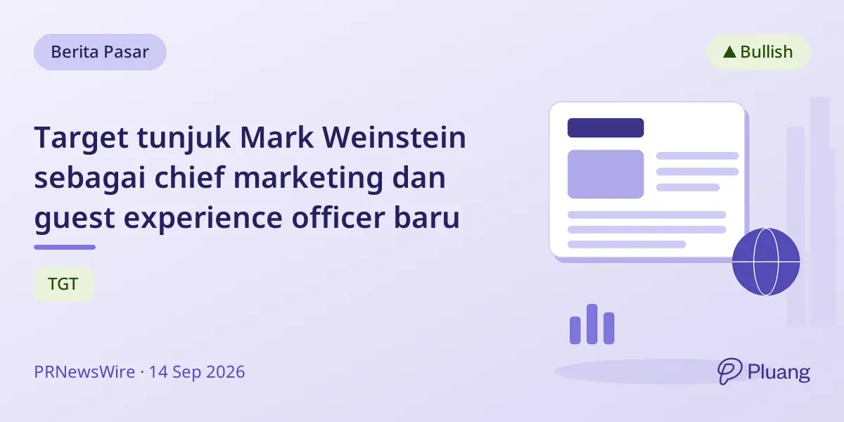 Target tunjuk Mark Weinstein sebagai chief marketing dan guest experience officer baru